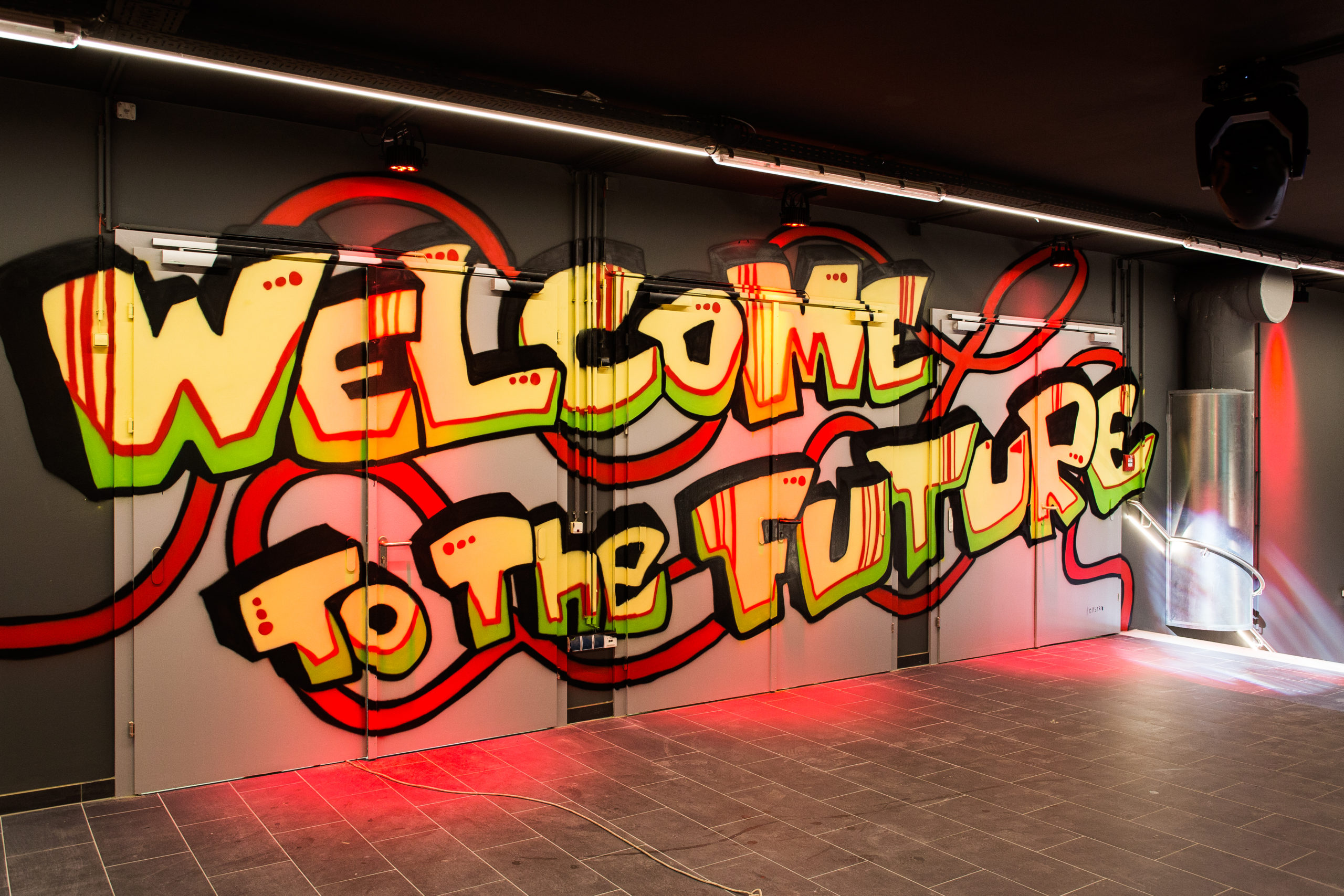 Welcome to the Future Graffiti